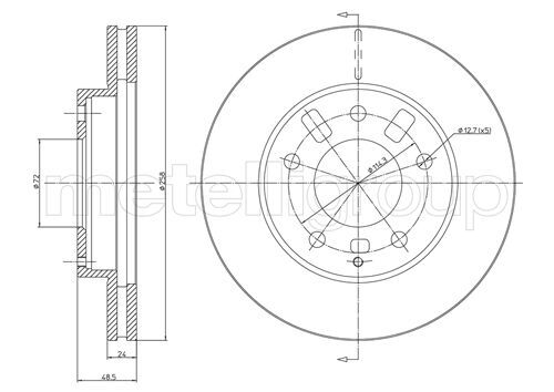 Disc frana