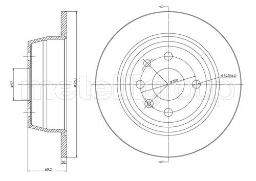 Disc frana