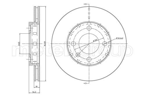 Disc frana