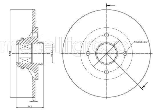 Disc frana