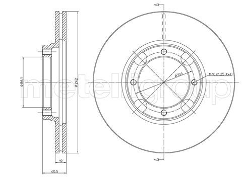 Disc frana