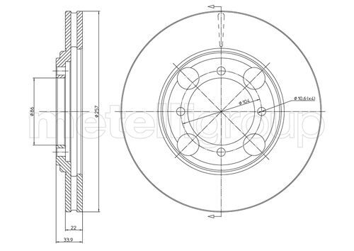 Disc frana