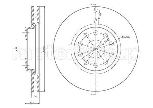 Disc frana