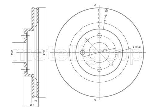 Disc frana