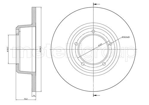 Disc frana