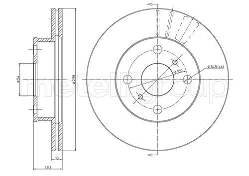 Disc frana