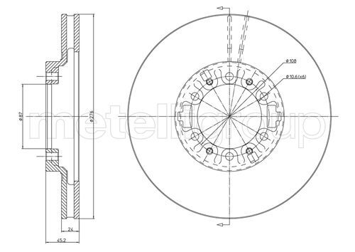 Disc frana