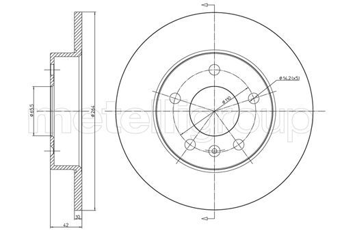 Disc frana