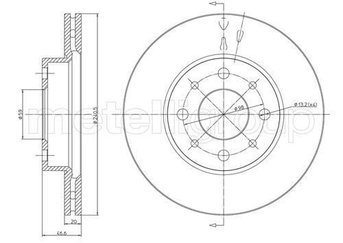 Disc frana