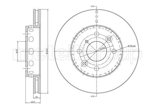 Disc frana