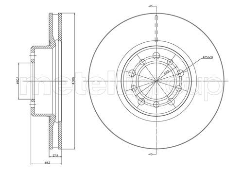 Disc frana