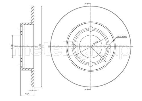 Disc frana