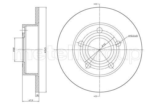 Disc frana