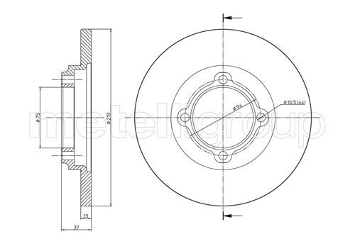 Disc frana