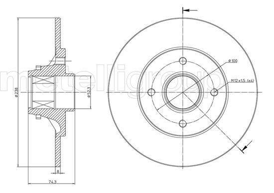 Disc frana