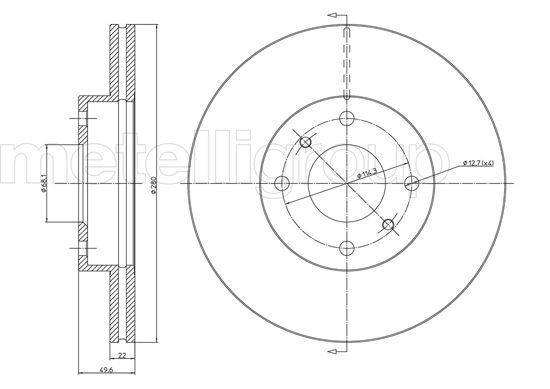 Disc frana