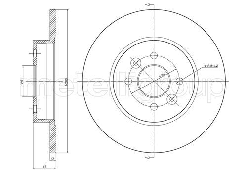 Disc frana