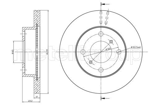 Disc frana