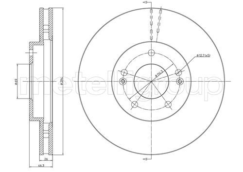 Disc frana