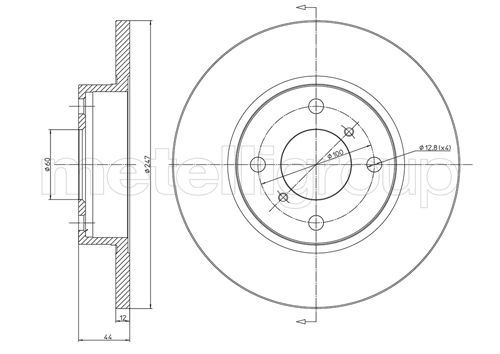 Disc frana