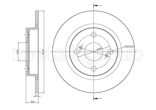 Disc frana