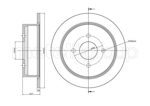 Disc frana