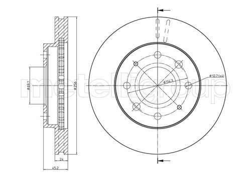 Disc frana