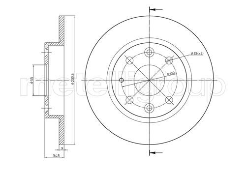 Disc frana