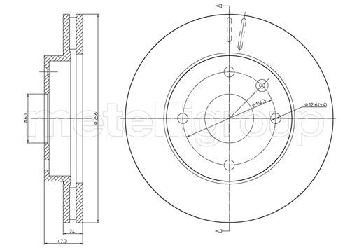 Disc frana