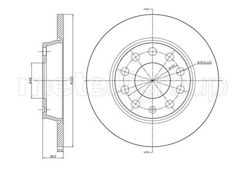 Disc frana