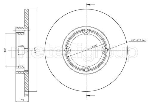 Disc frana