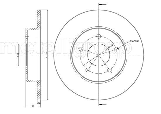 Disc frana