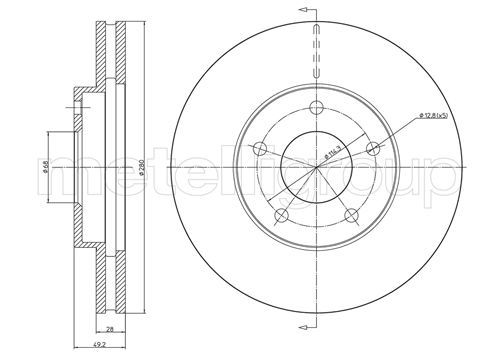 Disc frana