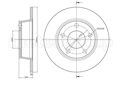 Disc frana