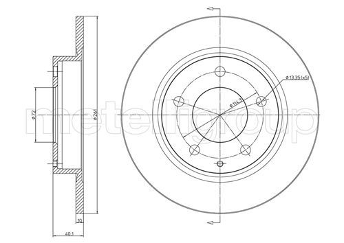 Disc frana