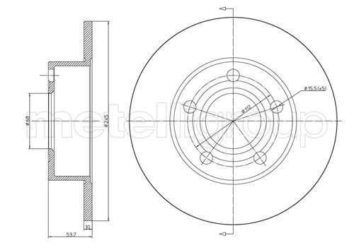 Disc frana