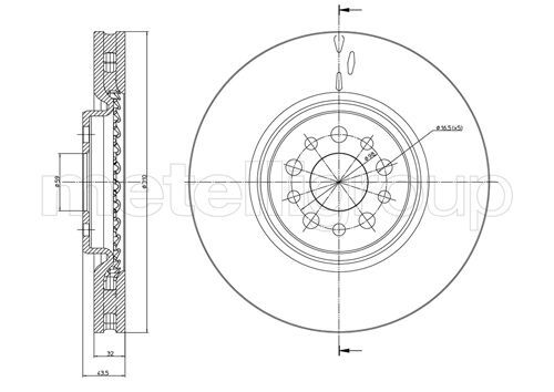 Disc frana