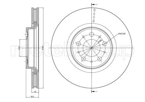 Disc frana