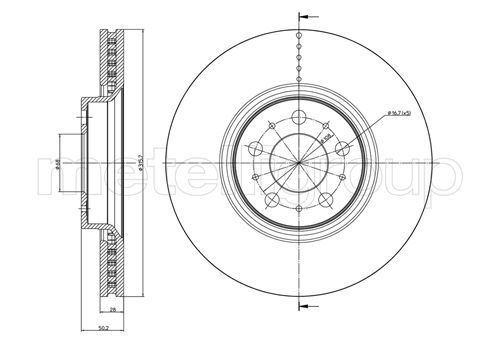 Disc frana