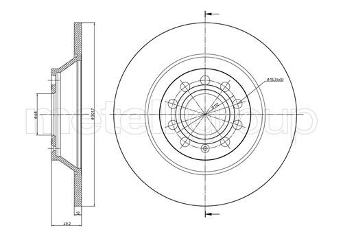 Disc frana