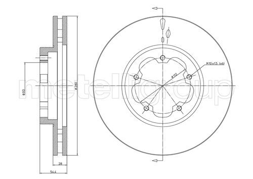 Disc frana