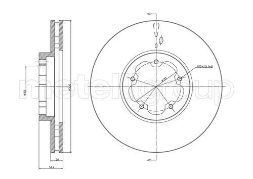 Disc frana