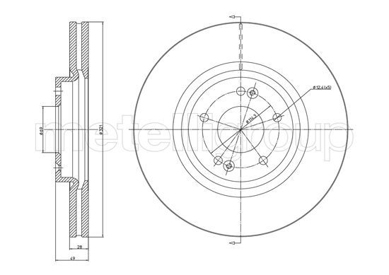 Disc frana