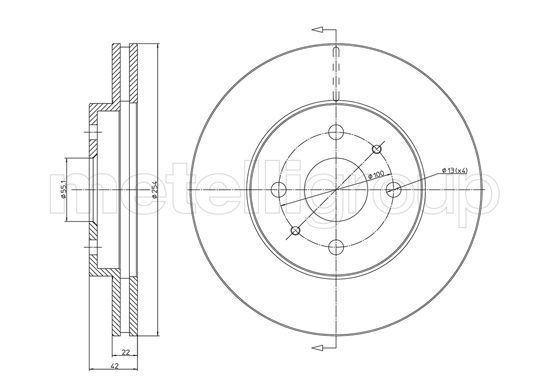 Disc frana