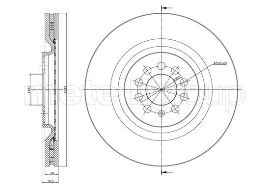 Disc frana