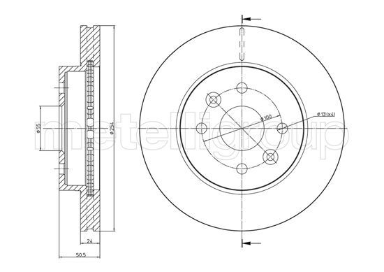 Disc frana