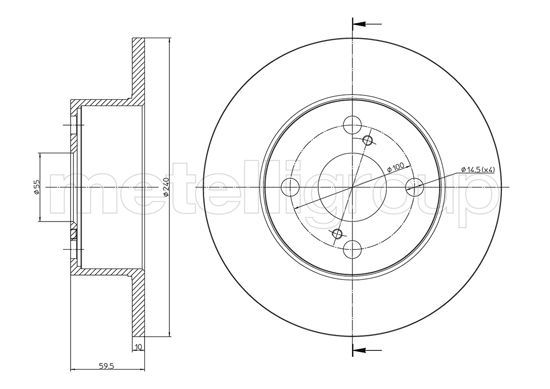 Disc frana