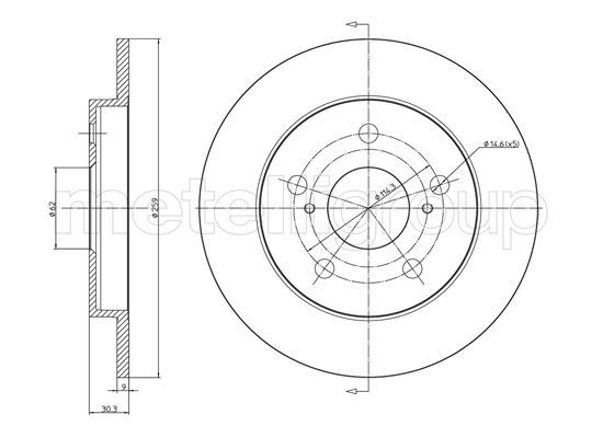 Disc frana