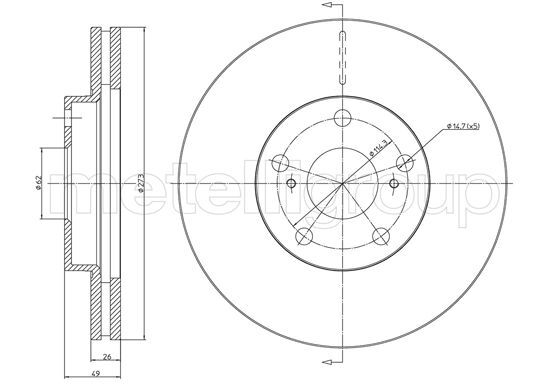 Disc frana