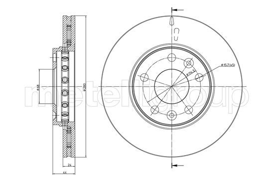 Disc frana